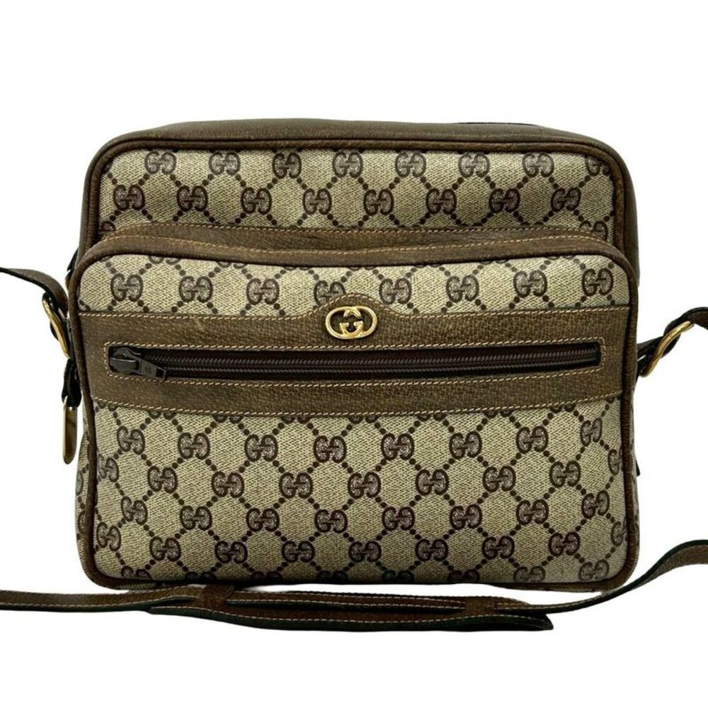 Gucci Leather PVC Shoulder Bag